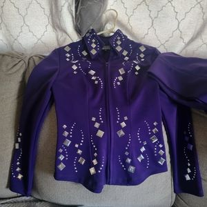 Showmanship outfit bolero vest and rail shirt